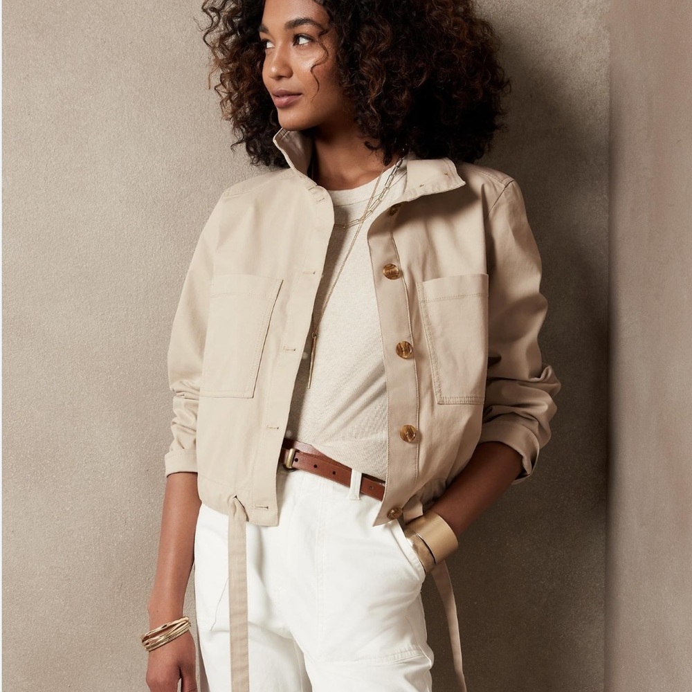 Banana Republic Twill Utility Jacket